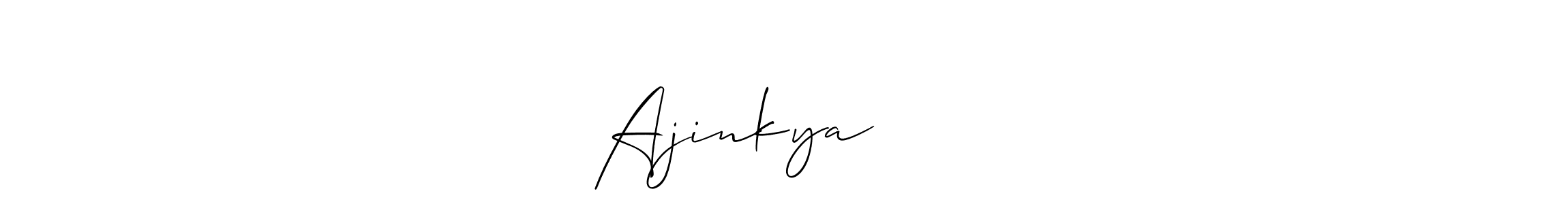 Also we have Ajinkya पाळदे name is the best signature style. Create professional handwritten signature collection using Allison_Script autograph style. Ajinkya पाळदे signature style 2 images and pictures png