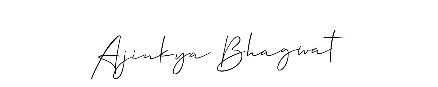 Make a beautiful signature design for name Ajinkya Bhagwat. Use this online signature maker to create a handwritten signature for free. Ajinkya Bhagwat signature style 2 images and pictures png