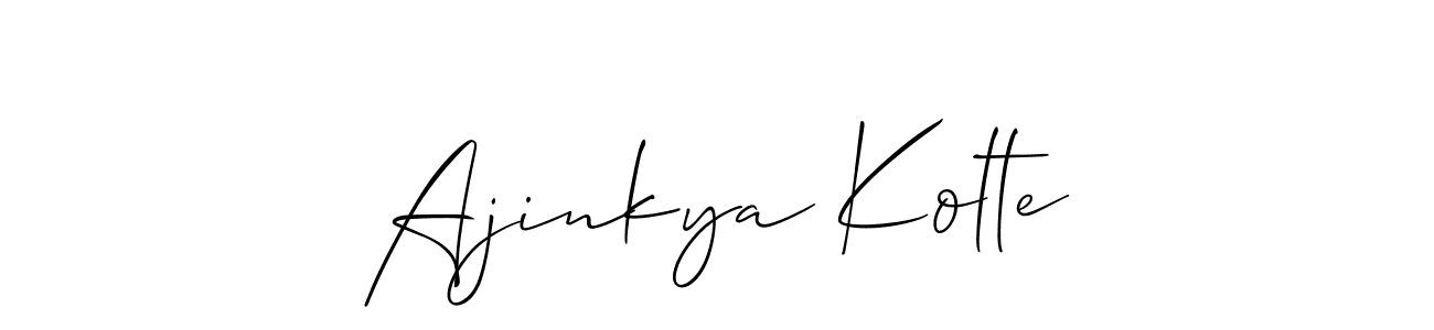 See photos of Ajinkya Kolte official signature by Spectra . Check more albums & portfolios. Read reviews & check more about Allison_Script font. Ajinkya Kolte signature style 2 images and pictures png