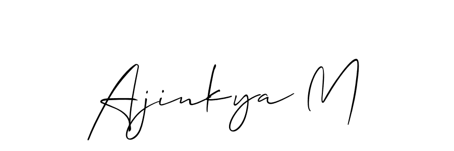 You can use this online signature creator to create a handwritten signature for the name Ajinkya M. This is the best online autograph maker. Ajinkya M signature style 2 images and pictures png