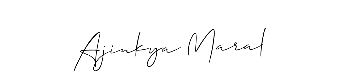 Here are the top 10 professional signature styles for the name Ajinkya Maral. These are the best autograph styles you can use for your name. Ajinkya Maral signature style 2 images and pictures png