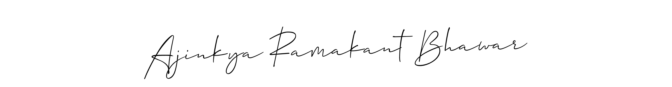 Ajinkya Ramakant Bhawar stylish signature style. Best Handwritten Sign (Allison_Script) for my name. Handwritten Signature Collection Ideas for my name Ajinkya Ramakant Bhawar. Ajinkya Ramakant Bhawar signature style 2 images and pictures png