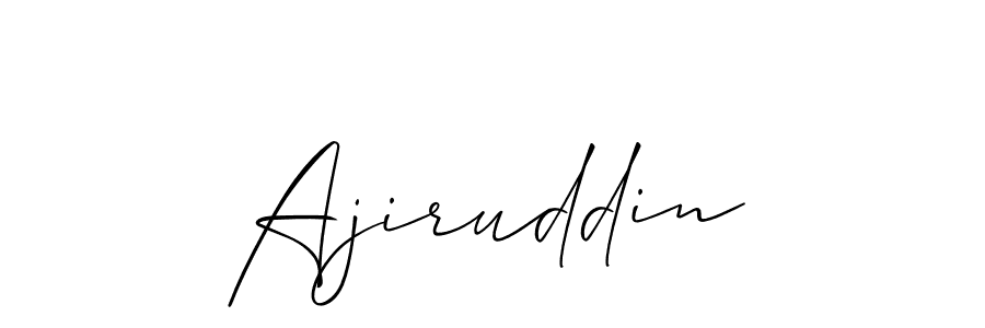 This is the best signature style for the Ajiruddin name. Also you like these signature font (Allison_Script). Mix name signature. Ajiruddin signature style 2 images and pictures png