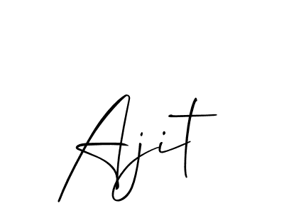 It looks lik you need a new signature style for name Ajit. Design unique handwritten (Allison_Script) signature with our free signature maker in just a few clicks. Ajit signature style 2 images and pictures png