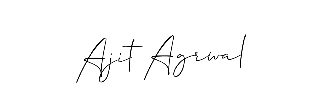 Best and Professional Signature Style for Ajit Agrwal. Allison_Script Best Signature Style Collection. Ajit Agrwal signature style 2 images and pictures png
