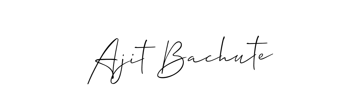 Once you've used our free online signature maker to create your best signature Allison_Script style, it's time to enjoy all of the benefits that Ajit Bachute name signing documents. Ajit Bachute signature style 2 images and pictures png