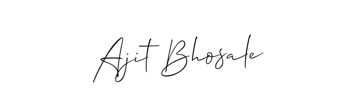 How to Draw Ajit Bhosale signature style? Allison_Script is a latest design signature styles for name Ajit Bhosale. Ajit Bhosale signature style 2 images and pictures png