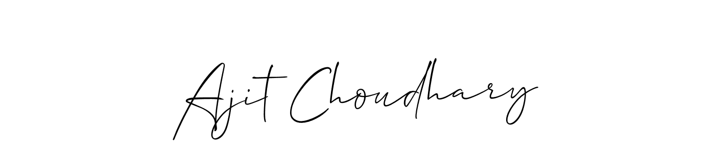 Once you've used our free online signature maker to create your best signature Allison_Script style, it's time to enjoy all of the benefits that Ajit Choudhary name signing documents. Ajit Choudhary signature style 2 images and pictures png