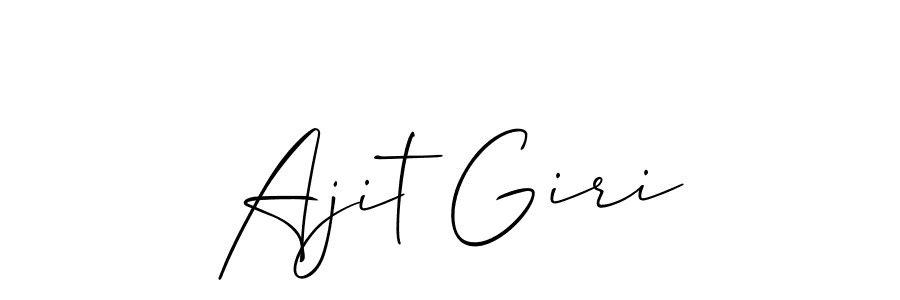 You can use this online signature creator to create a handwritten signature for the name Ajit Giri. This is the best online autograph maker. Ajit Giri signature style 2 images and pictures png
