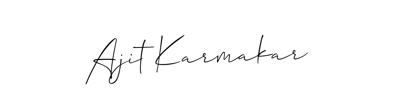 Once you've used our free online signature maker to create your best signature Allison_Script style, it's time to enjoy all of the benefits that Ajit Karmakar name signing documents. Ajit Karmakar signature style 2 images and pictures png