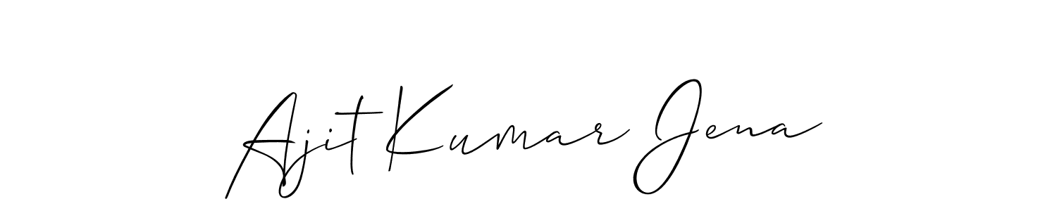 You can use this online signature creator to create a handwritten signature for the name Ajit Kumar Jena. This is the best online autograph maker. Ajit Kumar Jena signature style 2 images and pictures png