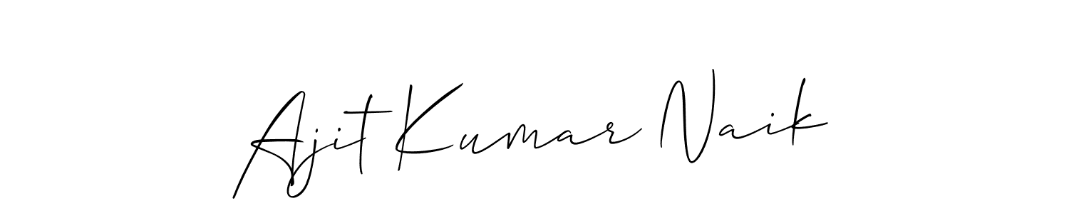 You can use this online signature creator to create a handwritten signature for the name Ajit Kumar Naik. This is the best online autograph maker. Ajit Kumar Naik signature style 2 images and pictures png