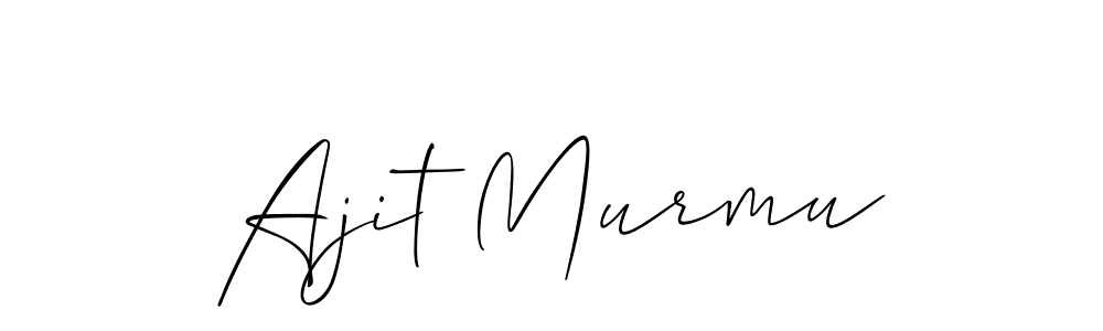 Similarly Allison_Script is the best handwritten signature design. Signature creator online .You can use it as an online autograph creator for name Ajit Murmu. Ajit Murmu signature style 2 images and pictures png