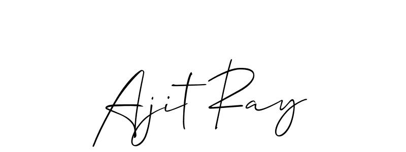 This is the best signature style for the Ajit Ray name. Also you like these signature font (Allison_Script). Mix name signature. Ajit Ray signature style 2 images and pictures png