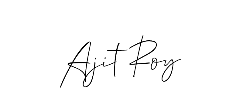 Similarly Allison_Script is the best handwritten signature design. Signature creator online .You can use it as an online autograph creator for name Ajit Roy. Ajit Roy signature style 2 images and pictures png