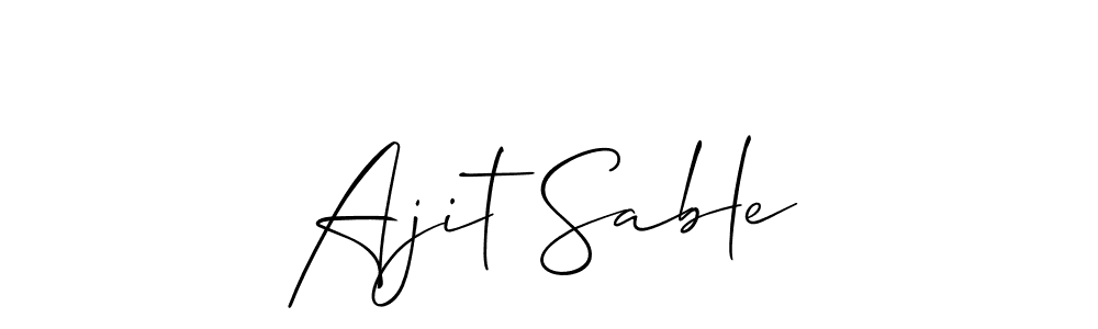 Here are the top 10 professional signature styles for the name Ajit Sable. These are the best autograph styles you can use for your name. Ajit Sable signature style 2 images and pictures png