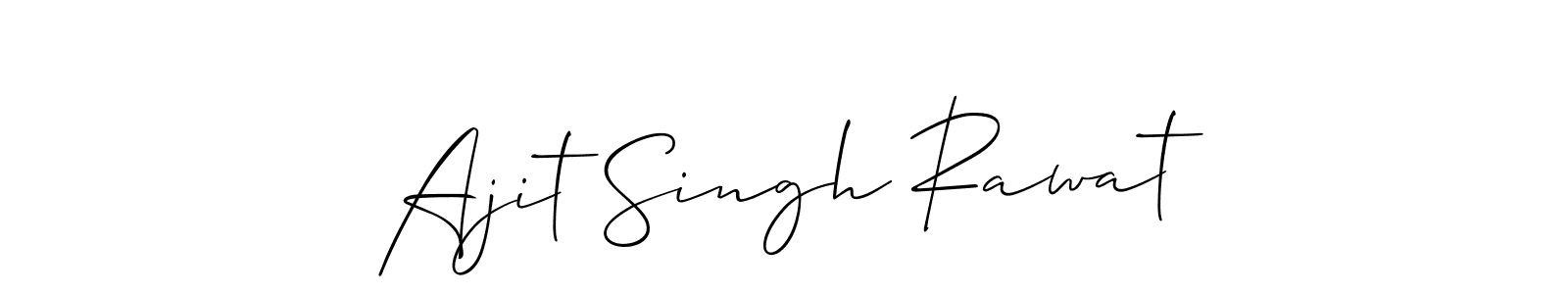 How to Draw Ajit Singh Rawat signature style? Allison_Script is a latest design signature styles for name Ajit Singh Rawat. Ajit Singh Rawat signature style 2 images and pictures png