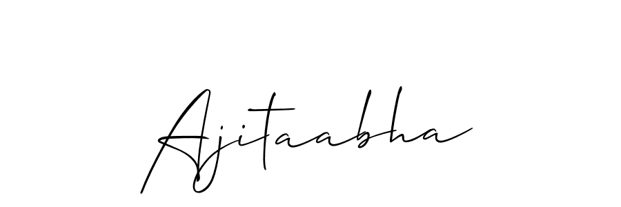 How to make Ajitaabha name signature. Use Allison_Script style for creating short signs online. This is the latest handwritten sign. Ajitaabha signature style 2 images and pictures png