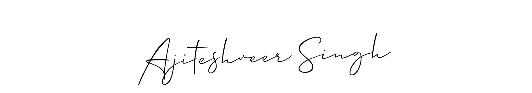 This is the best signature style for the Ajiteshveer Singh name. Also you like these signature font (Allison_Script). Mix name signature. Ajiteshveer Singh signature style 2 images and pictures png