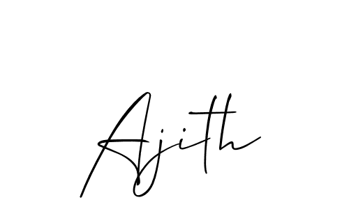 You should practise on your own different ways (Allison_Script) to write your name (Ajith) in signature. don't let someone else do it for you. Ajith signature style 2 images and pictures png