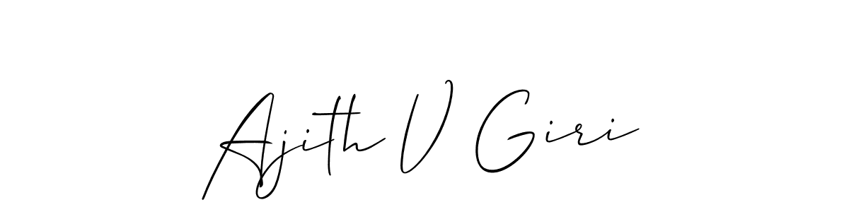 See photos of Ajith V Giri official signature by Spectra . Check more albums & portfolios. Read reviews & check more about Allison_Script font. Ajith V Giri signature style 2 images and pictures png
