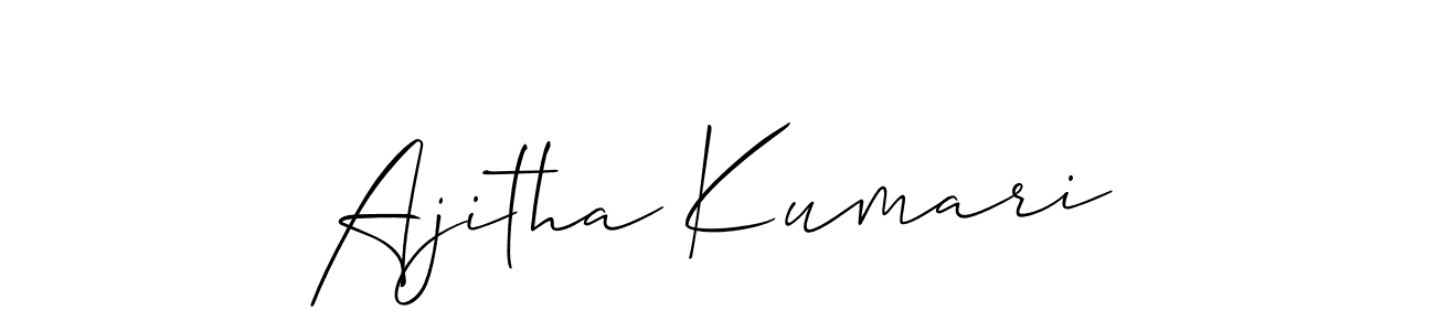 Here are the top 10 professional signature styles for the name Ajitha Kumari. These are the best autograph styles you can use for your name. Ajitha Kumari signature style 2 images and pictures png