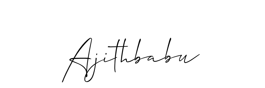 Once you've used our free online signature maker to create your best signature Allison_Script style, it's time to enjoy all of the benefits that Ajithbabu name signing documents. Ajithbabu signature style 2 images and pictures png