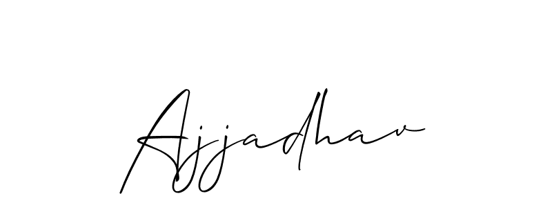 You can use this online signature creator to create a handwritten signature for the name Ajjadhav. This is the best online autograph maker. Ajjadhav signature style 2 images and pictures png