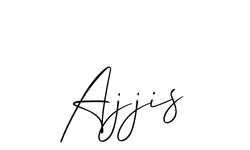 You can use this online signature creator to create a handwritten signature for the name Ajjis. This is the best online autograph maker. Ajjis signature style 2 images and pictures png