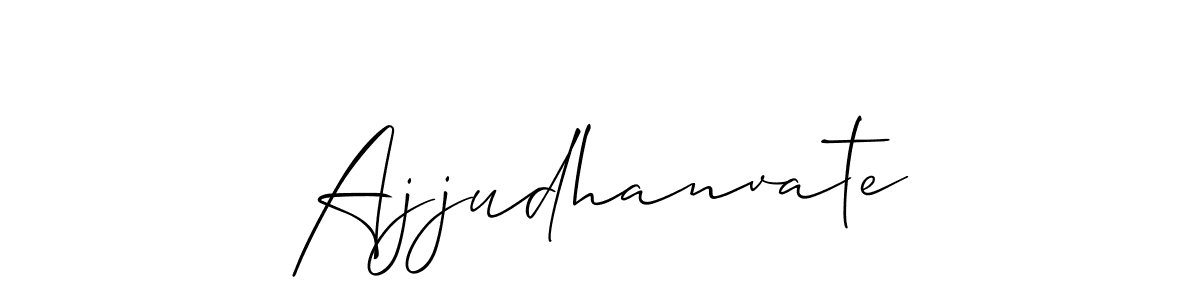 You can use this online signature creator to create a handwritten signature for the name Ajjudhanvate. This is the best online autograph maker. Ajjudhanvate signature style 2 images and pictures png