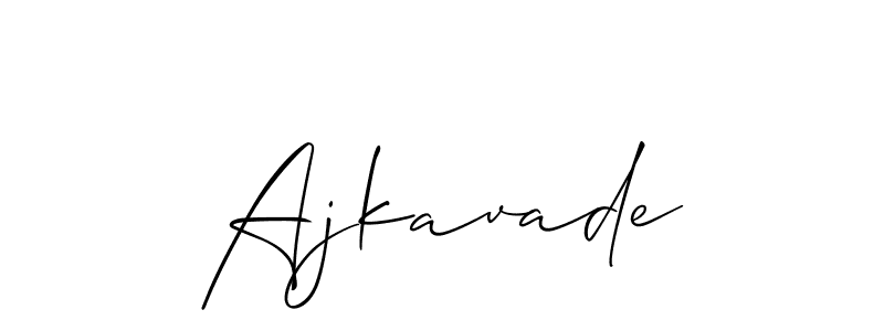 Similarly Allison_Script is the best handwritten signature design. Signature creator online .You can use it as an online autograph creator for name Ajkavade. Ajkavade signature style 2 images and pictures png