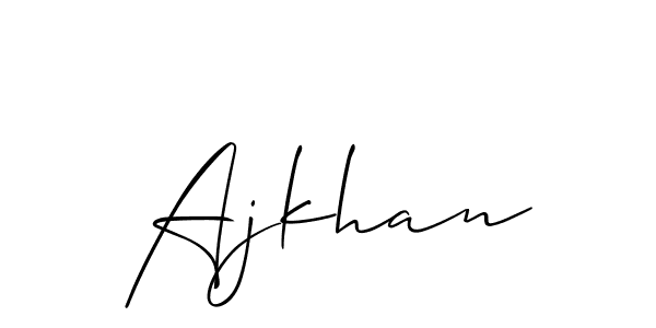 You can use this online signature creator to create a handwritten signature for the name Ajkhan. This is the best online autograph maker. Ajkhan signature style 2 images and pictures png