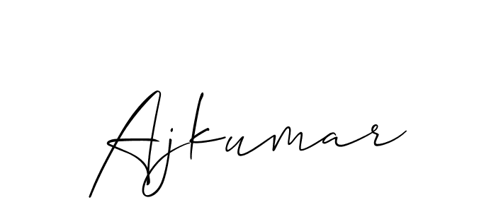 Here are the top 10 professional signature styles for the name Ajkumar. These are the best autograph styles you can use for your name. Ajkumar signature style 2 images and pictures png