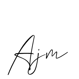 Similarly Allison_Script is the best handwritten signature design. Signature creator online .You can use it as an online autograph creator for name Ajm. Ajm signature style 2 images and pictures png