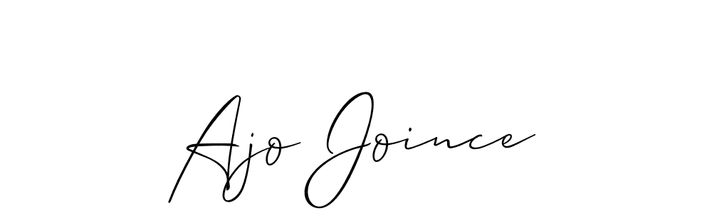 You can use this online signature creator to create a handwritten signature for the name Ajo Joince. This is the best online autograph maker. Ajo Joince signature style 2 images and pictures png