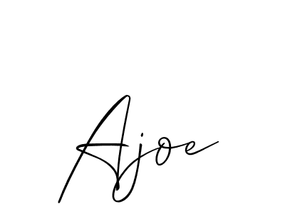 Once you've used our free online signature maker to create your best signature Allison_Script style, it's time to enjoy all of the benefits that Ajoe name signing documents. Ajoe signature style 2 images and pictures png