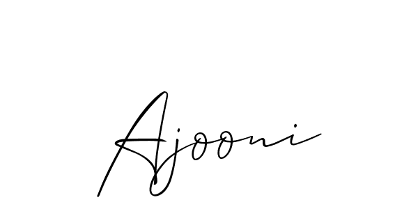 Make a short Ajooni signature style. Manage your documents anywhere anytime using Allison_Script. Create and add eSignatures, submit forms, share and send files easily. Ajooni signature style 2 images and pictures png