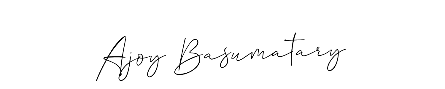 The best way (Allison_Script) to make a short signature is to pick only two or three words in your name. The name Ajoy Basumatary include a total of six letters. For converting this name. Ajoy Basumatary signature style 2 images and pictures png