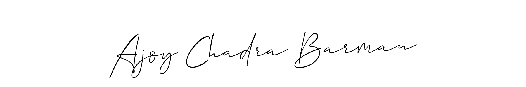 It looks lik you need a new signature style for name Ajoy Chadra Barman. Design unique handwritten (Allison_Script) signature with our free signature maker in just a few clicks. Ajoy Chadra Barman signature style 2 images and pictures png