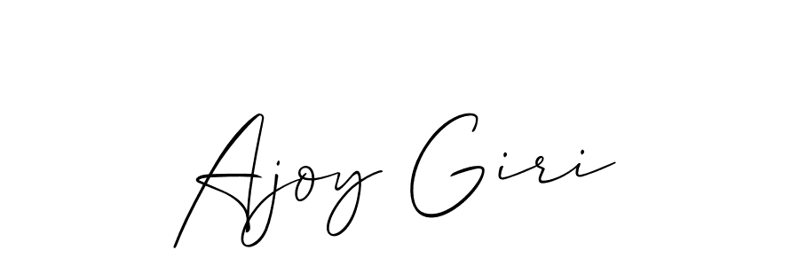 Also You can easily find your signature by using the search form. We will create Ajoy Giri name handwritten signature images for you free of cost using Allison_Script sign style. Ajoy Giri signature style 2 images and pictures png