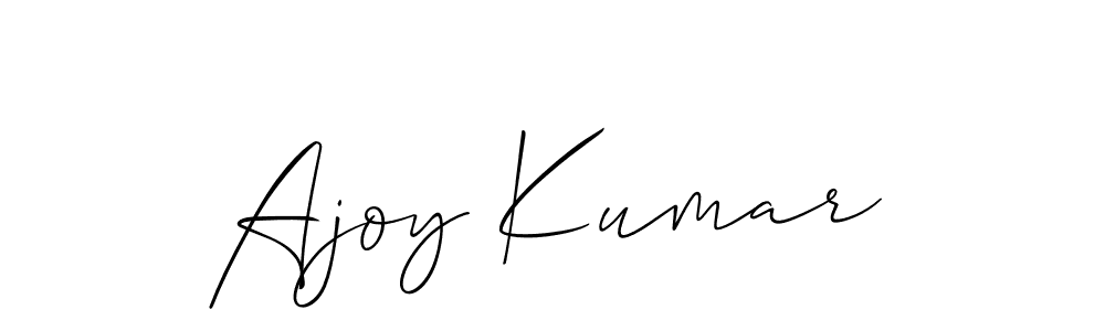 How to Draw Ajoy Kumar signature style? Allison_Script is a latest design signature styles for name Ajoy Kumar. Ajoy Kumar signature style 2 images and pictures png