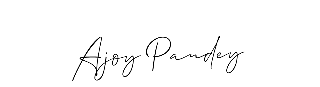 Also You can easily find your signature by using the search form. We will create Ajoy Pandey name handwritten signature images for you free of cost using Allison_Script sign style. Ajoy Pandey signature style 2 images and pictures png