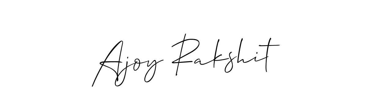 Best and Professional Signature Style for Ajoy Rakshit. Allison_Script Best Signature Style Collection. Ajoy Rakshit signature style 2 images and pictures png