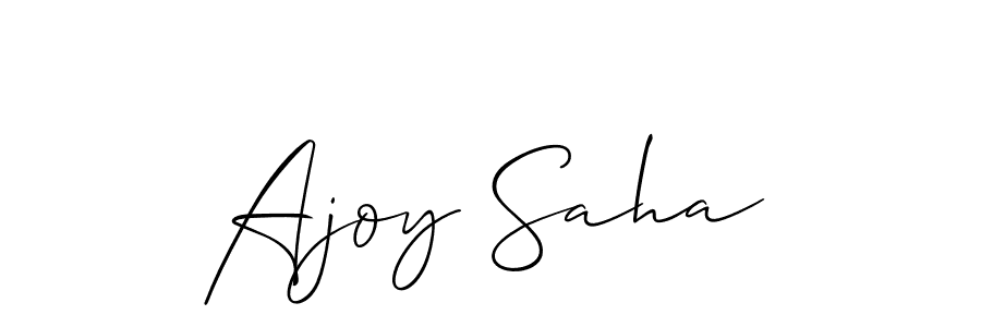 How to Draw Ajoy Saha signature style? Allison_Script is a latest design signature styles for name Ajoy Saha. Ajoy Saha signature style 2 images and pictures png