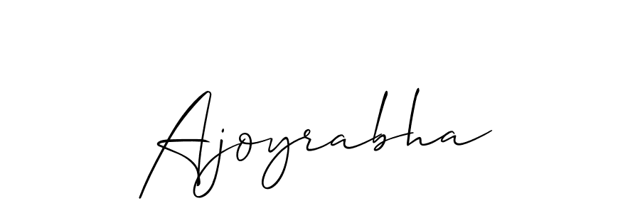 Best and Professional Signature Style for Ajoyrabha. Allison_Script Best Signature Style Collection. Ajoyrabha signature style 2 images and pictures png