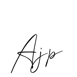 How to Draw Ajp signature style? Allison_Script is a latest design signature styles for name Ajp. Ajp signature style 2 images and pictures png