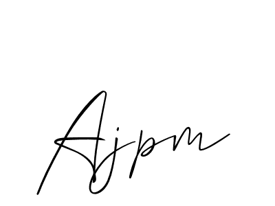 Make a short Ajpm signature style. Manage your documents anywhere anytime using Allison_Script. Create and add eSignatures, submit forms, share and send files easily. Ajpm signature style 2 images and pictures png