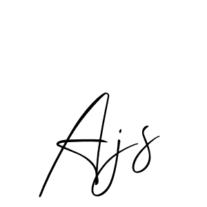 Also we have Ajs name is the best signature style. Create professional handwritten signature collection using Allison_Script autograph style. Ajs signature style 2 images and pictures png
