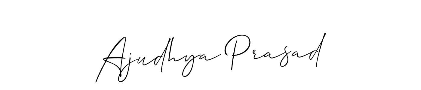 Make a beautiful signature design for name Ajudhya Prasad. Use this online signature maker to create a handwritten signature for free. Ajudhya Prasad signature style 2 images and pictures png