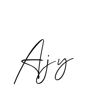 Make a beautiful signature design for name Ajy. Use this online signature maker to create a handwritten signature for free. Ajy signature style 2 images and pictures png